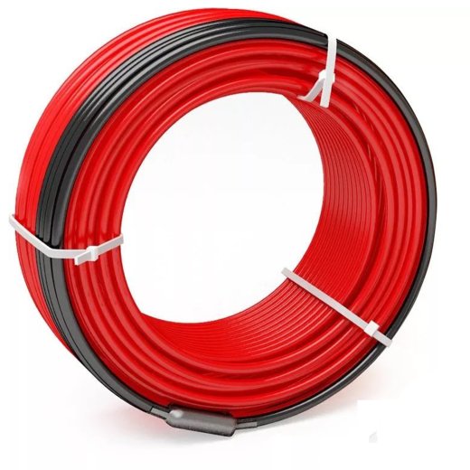 Open space heating cable f. mastic asphalt 20m (600W - 30W/m)