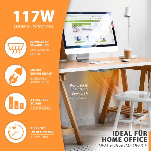 Desk heater discount