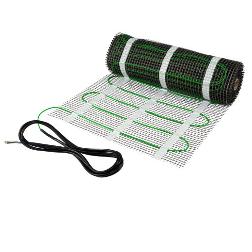 Mi-Heat heating mat silver 200W/m² half rolled out 6,0m²
