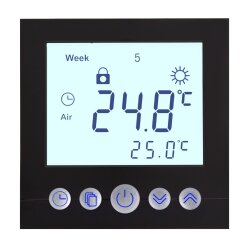 C16 Digital Thermostat Vorderansicht