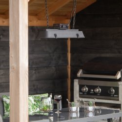 Infrared Ceiling Heater Vintage Dark 2500W