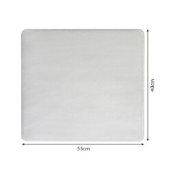 230V Heating Carpet Bathroom White