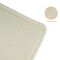 230V heated carpet for bathrooms, white, zipper at the bottom 55x40cm 30W