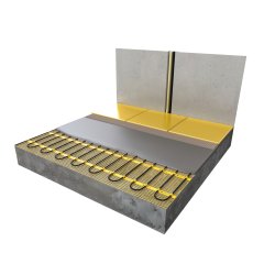 Mi-Heat Heating Mat Gold Slim 150W/m², 25cm wide