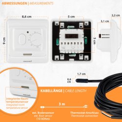 E71 Thermostat Aufputz