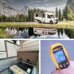 Mi-Heat Premium Wohnwagen Heizfolie 80cm 1,50m