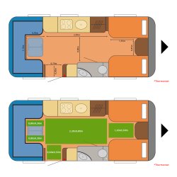 Mi-Heat Premium Caravan Heating Film 80cm 3,25m