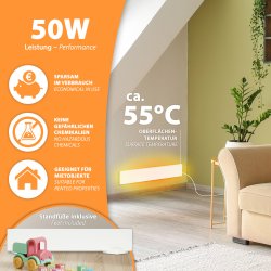 Schimmel Dry, modulares Heizsystem mit 50-250Watt Basismodul + 4 Erweiterungen