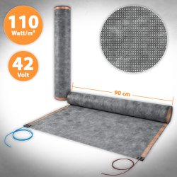 42V Heating Film Perforated 90cm wide 110W/m²