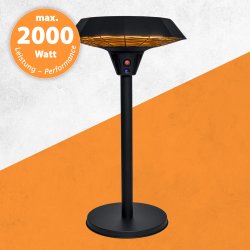 Infrared Table Heater Paris 2000W