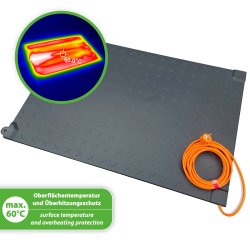 Mi-Heat Pro-Mat 225, expandable rubber heating mat 5.4m (6 heating mats)