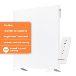 WiFi Infrarotheizung HybridPro 500Watt