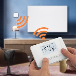 Wireless  room thermostat set Mi-300S RF Set with 2 receivers