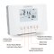 Wireless  room thermostat set Mi-300S RF Set with 2 receivers