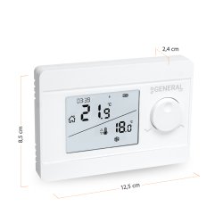 Funk-Raumthermostat Set Mi-250S RF mit 3 Empfängern