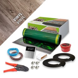 Komplett-Set Premium Heizfolie für Vinyl 14m