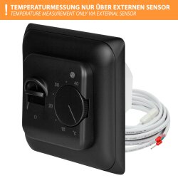 MST1 Thermostat schwarz