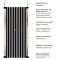 12V Heizfolie 30cm breit 150W/m² 1,5 Meter