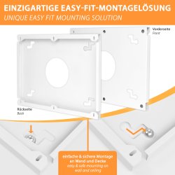 IC700-Plus weiß Infrarotheizung 700Watt +   Smart1.0 Pro WiFi