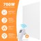 IC700-Plus white infrared heating 700Watt + socket thermostat Smart Plug WiFi