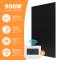 IC900-Plus Infrarotheizung schwarz 70x125cm 900Watt + Smart 1.0 Thermostat