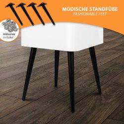 Tower500-Pro Infrarot Heizsäule 500Watt modische standfüße inklusiv schrauben