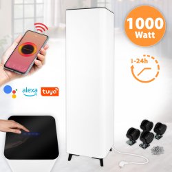 Tower1000-Pro WiFi Infrarot Heizsäule 1000Watt google alexa tuya 1-24std timer touch