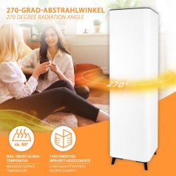 Tower1000-Pro WiFi Infrared Heating Tower 1000Watt