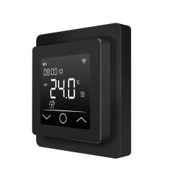 Mi-Heat Mi-750 Black WiFi Smart Thermostat with external floor sensor