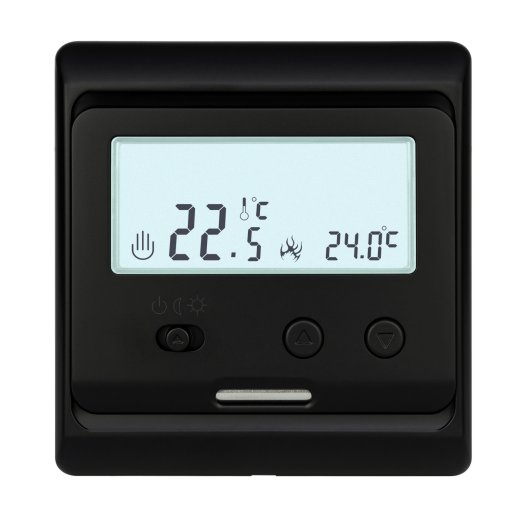 Mi-Heat M3 12V AC/DC Black Front view