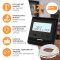 Mi-Heat M3 12V AC/DC Schwarz Funktionen Int und Ext Sensor Beleuchtetes LCD Display Energiesparmodus