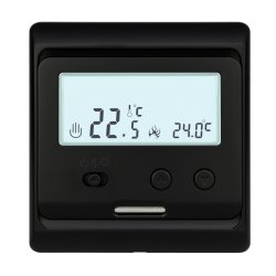 M3 thermostat 24V AC/DC, black