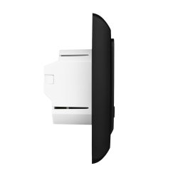 Mi-Heat M3 24V AC/DC Thermostat Schwarz Seitenansicht