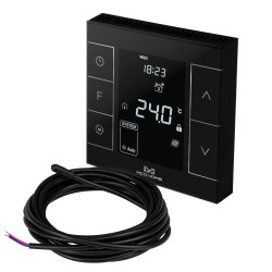 MCO Home Z-Wave Thermostat MH7H-EH black